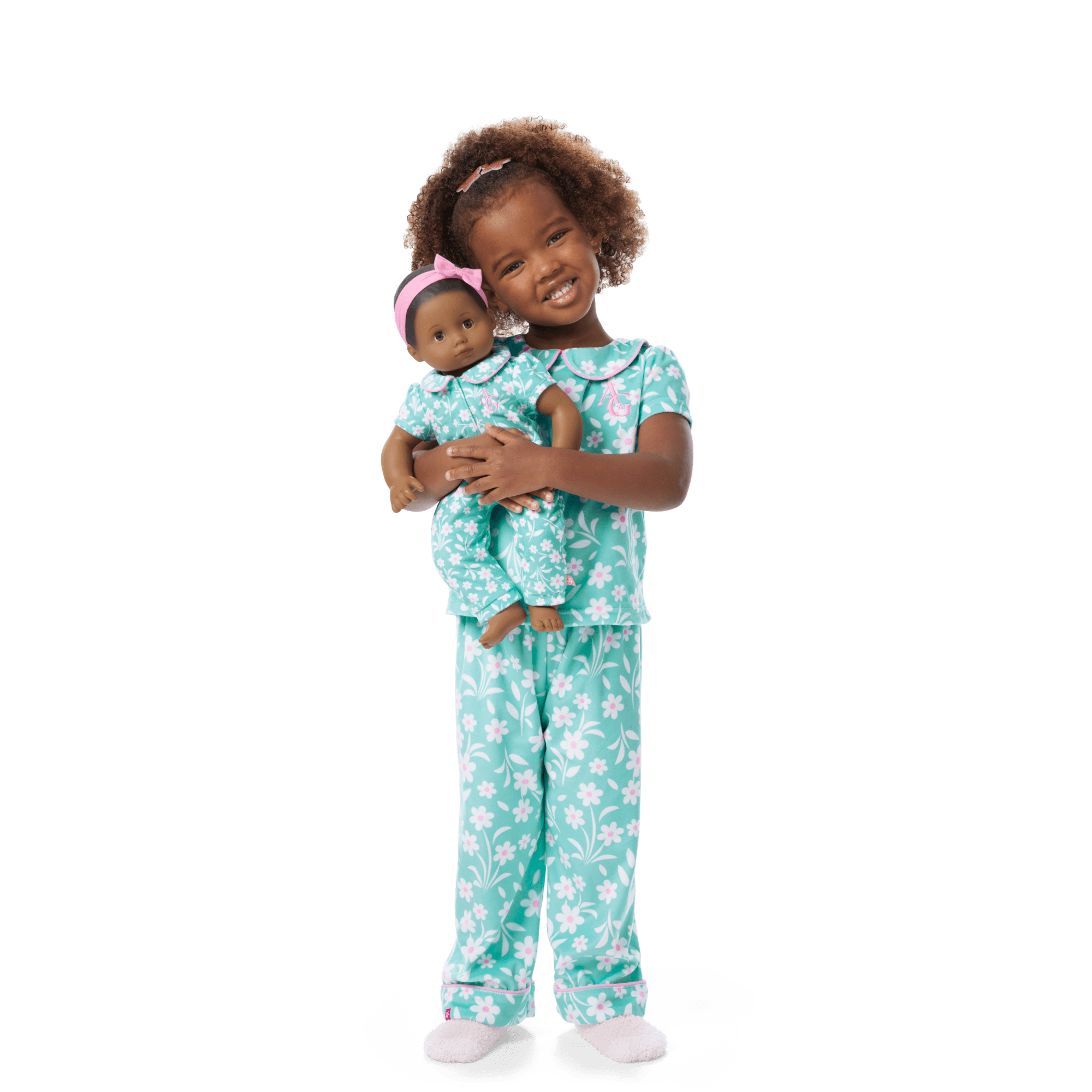 Flower Fun PJs for Little Girls (Bitty Baby ) - Image 10
