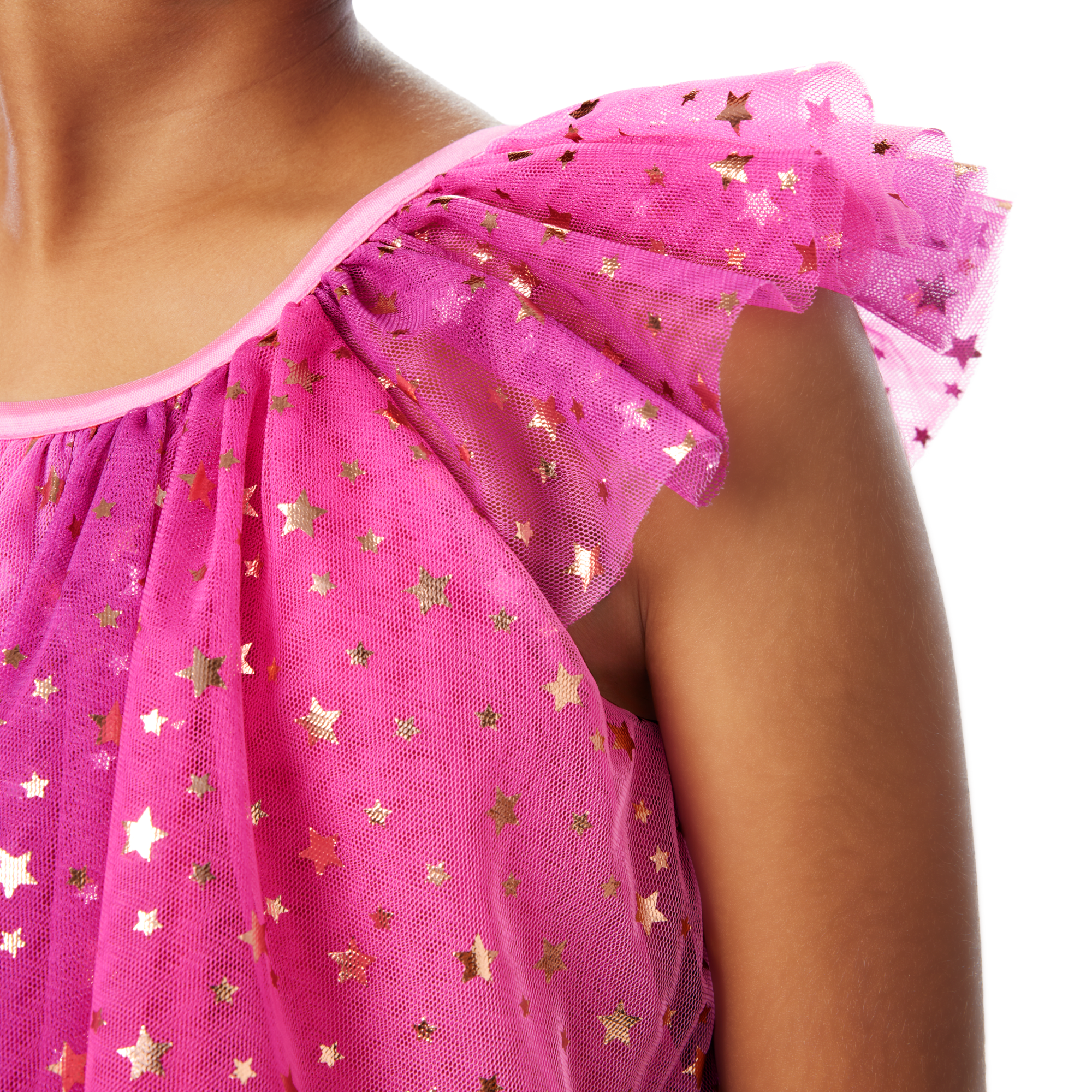 Pink Party-Ready Dress for Girls - Image 9
