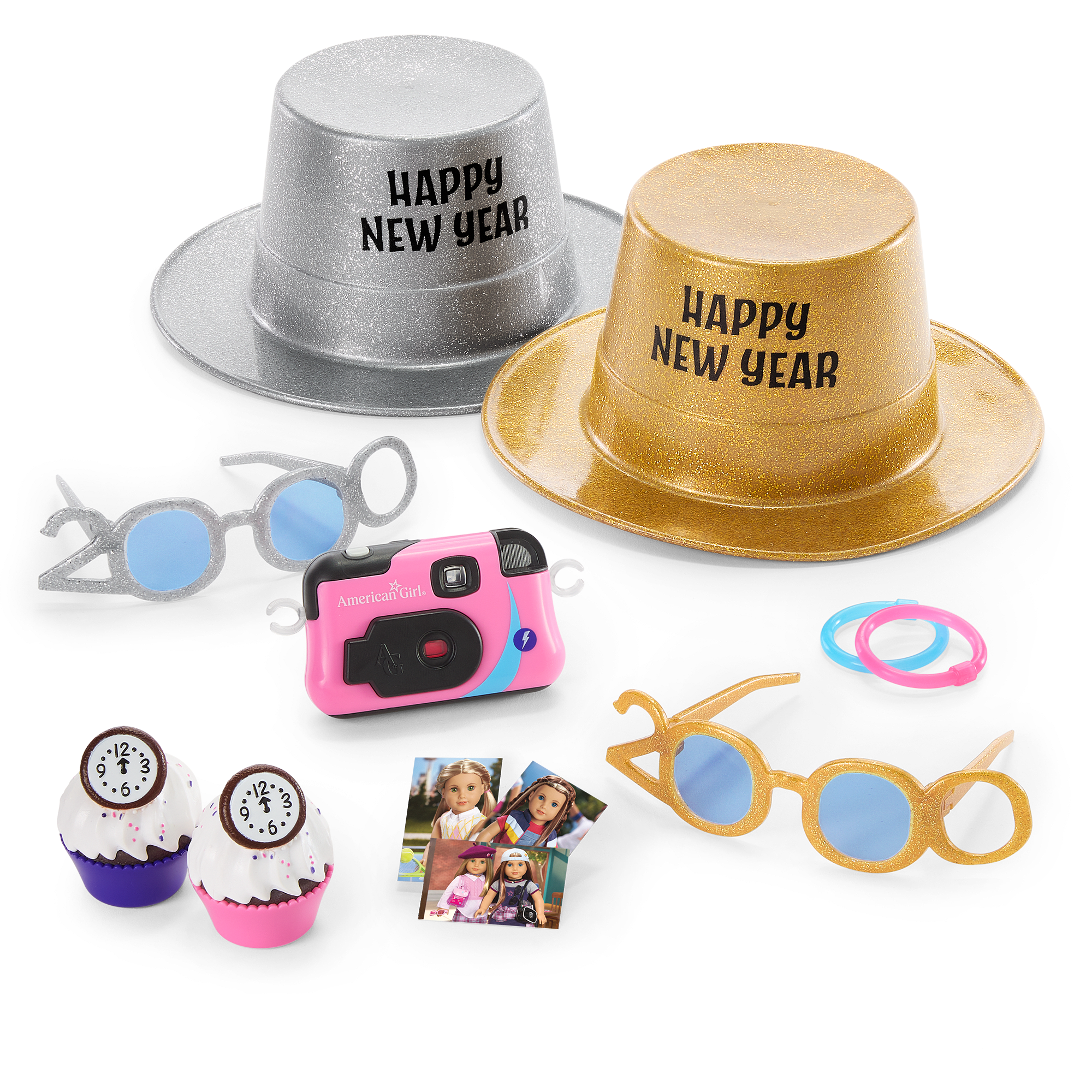 Isabel & Nicki's New Year's Party Accessories for 18-inch Dolls (Historical Characters)