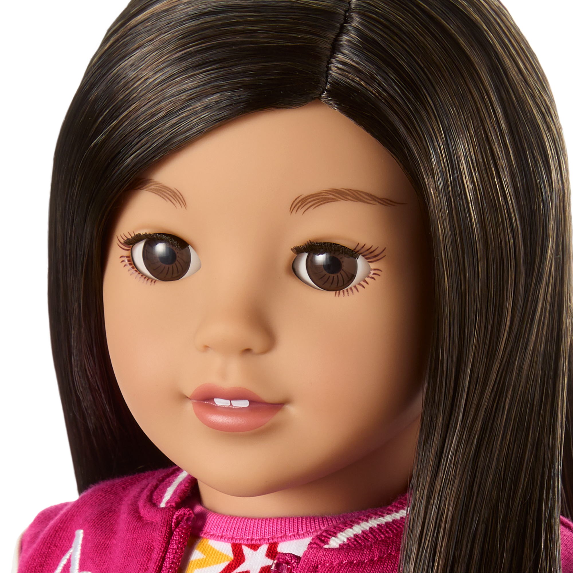 Truly Me 18-inch Doll #124 with straight black-brown hair - Image 4