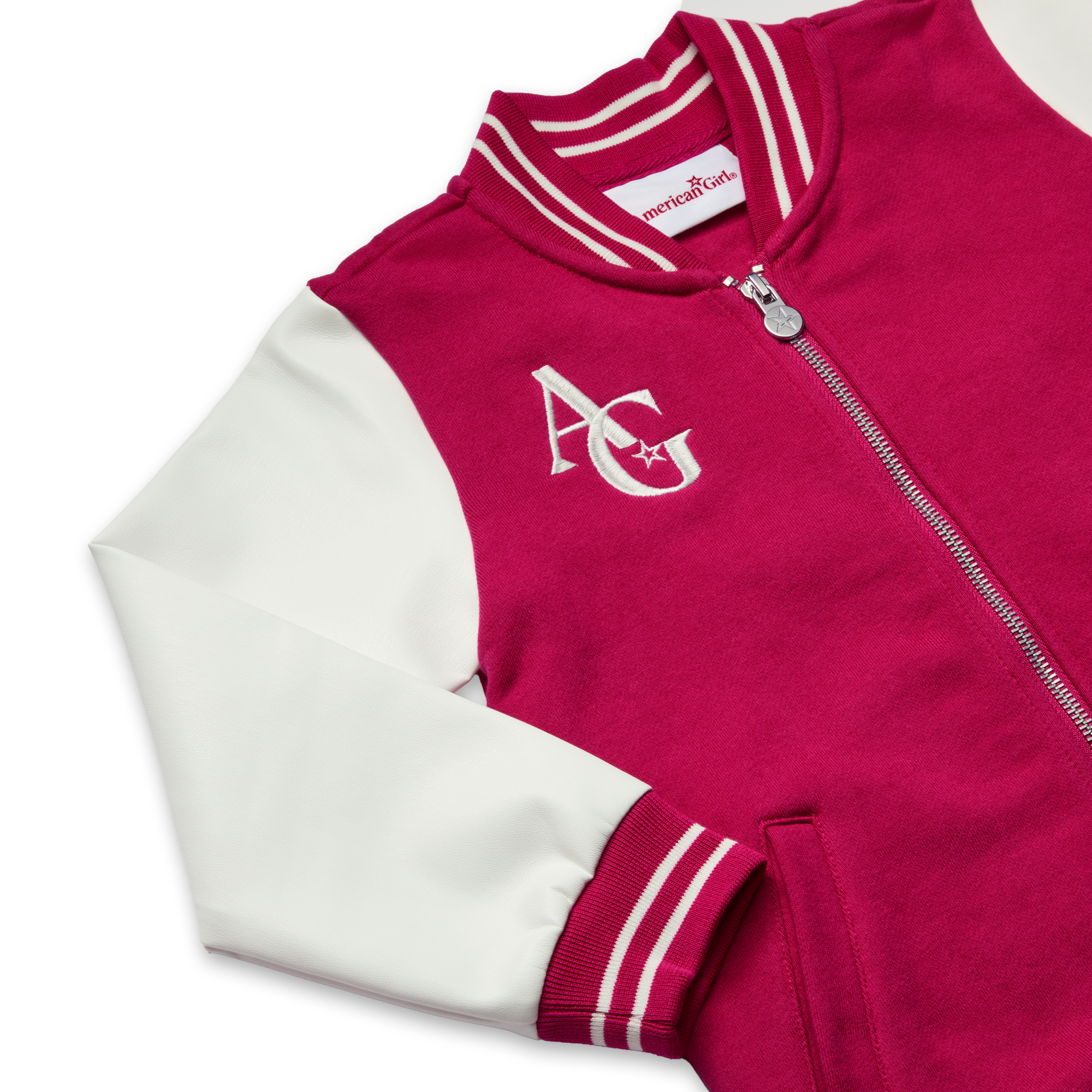 AG Star Squad Varsity Jacket for Girls - Image 8
