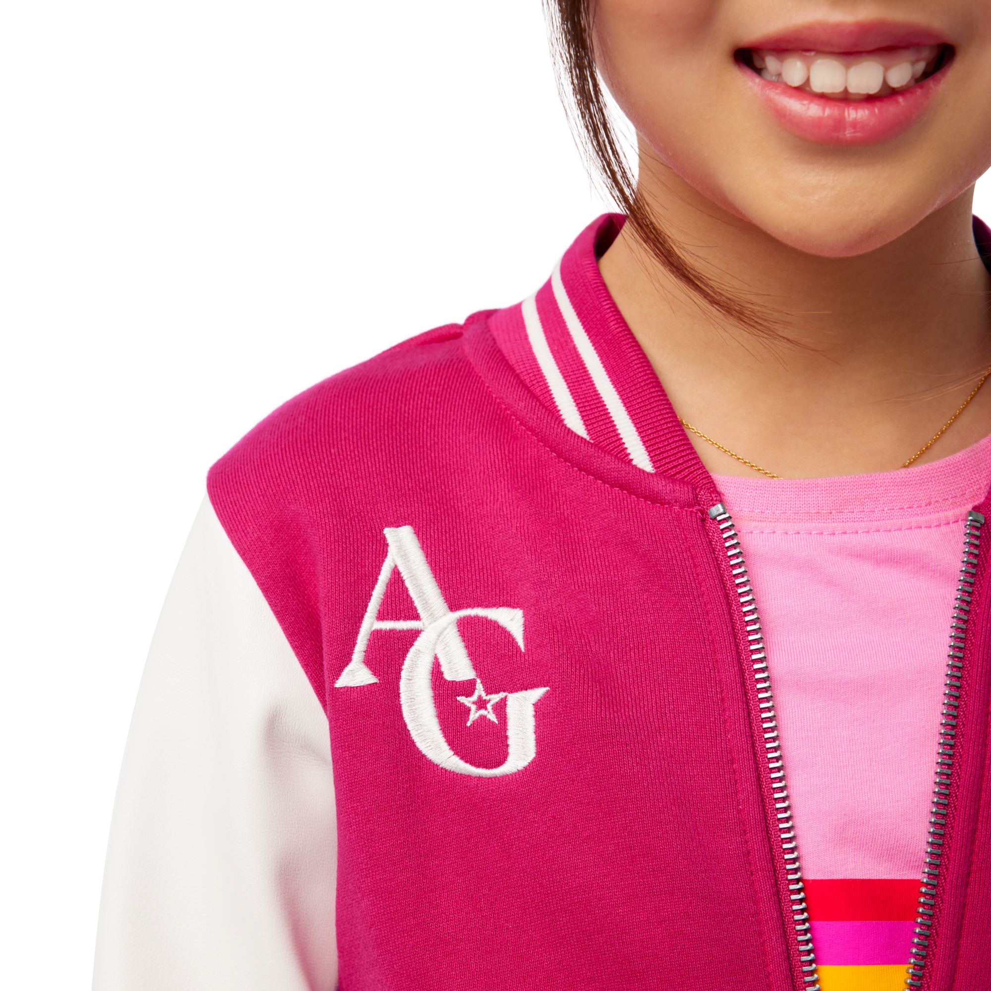AG Star Squad Varsity Jacket for Girls - Image 14