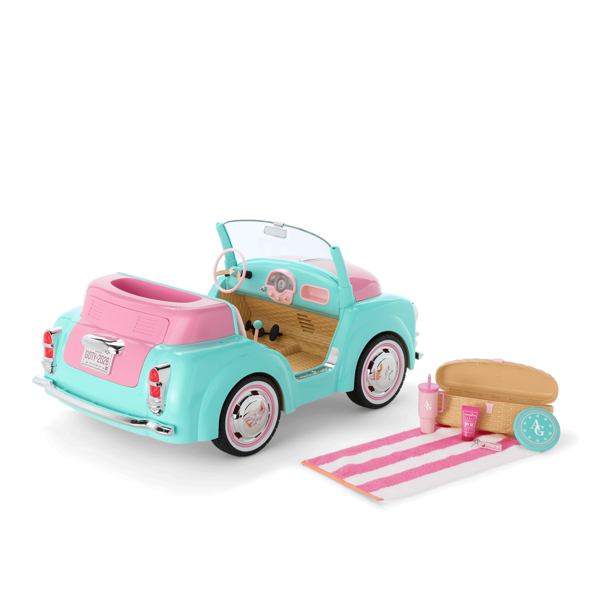Raquel's Seaside Car for 18-inch Dolls (Girl of the Year 2026) - Image 6