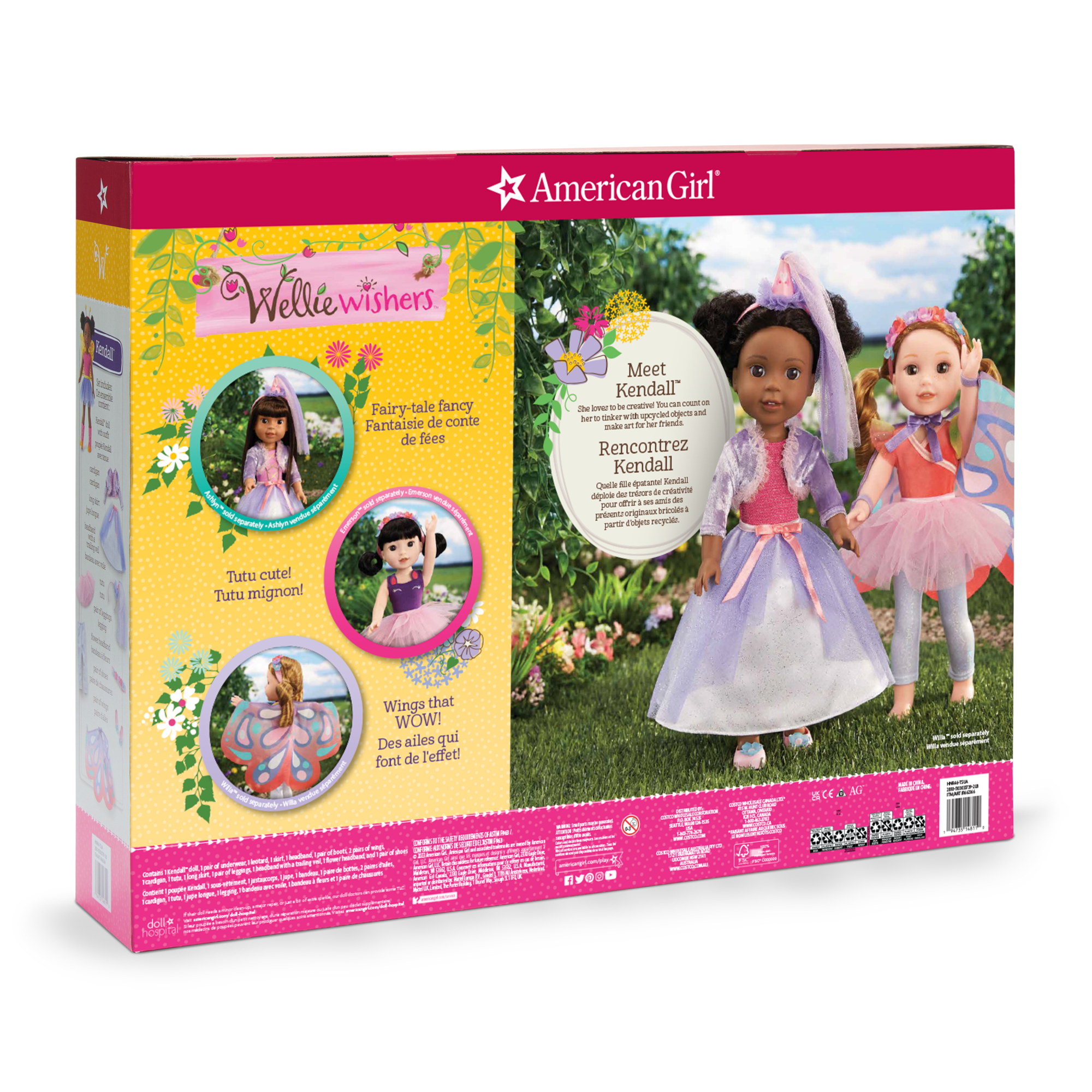 Kendall's Fairy-Tale Dress-Up Set (WellieWishers ) - Image 2