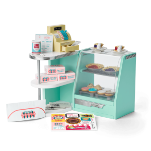 Maryellen's  Seaside Diner Bakery Case for 18-inch Dolls (Historical Characters)