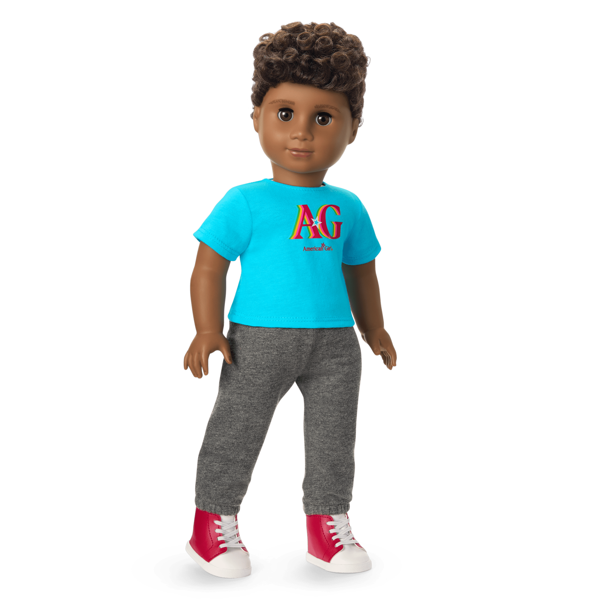 Truly Me 18-inch Doll #113 with curly dark-brown hair - Image 6