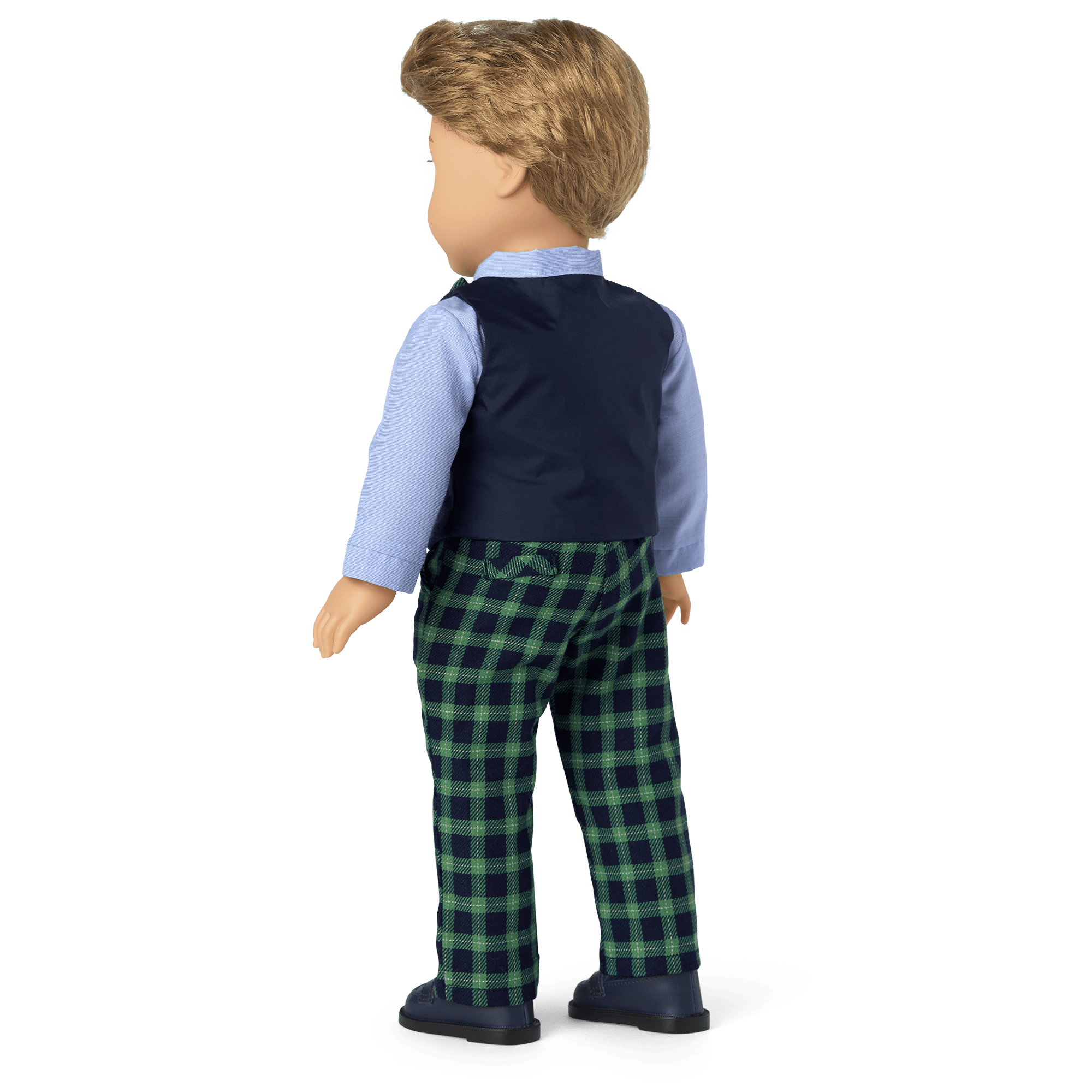 American Girl x Janie and Jack Tartan Plaid Outfit for 18-inch Dolls - Image 3