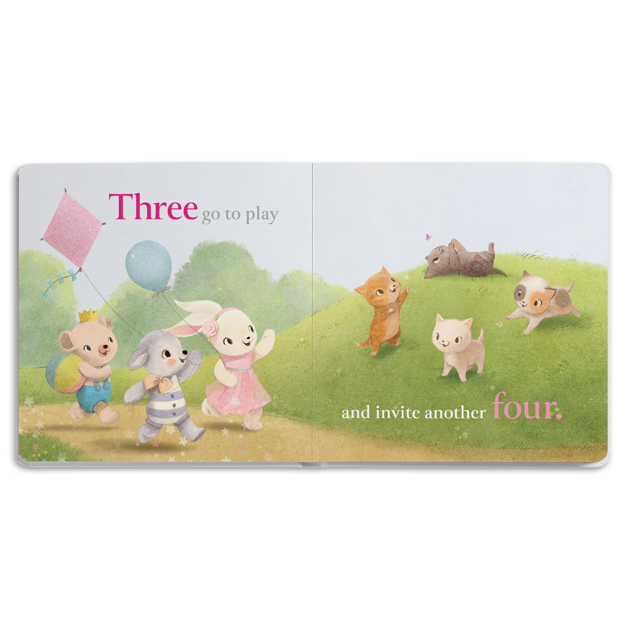 Bitty Baby Doll #6 in Pastel Pink + Bunny Friend & Board Book - Image 5