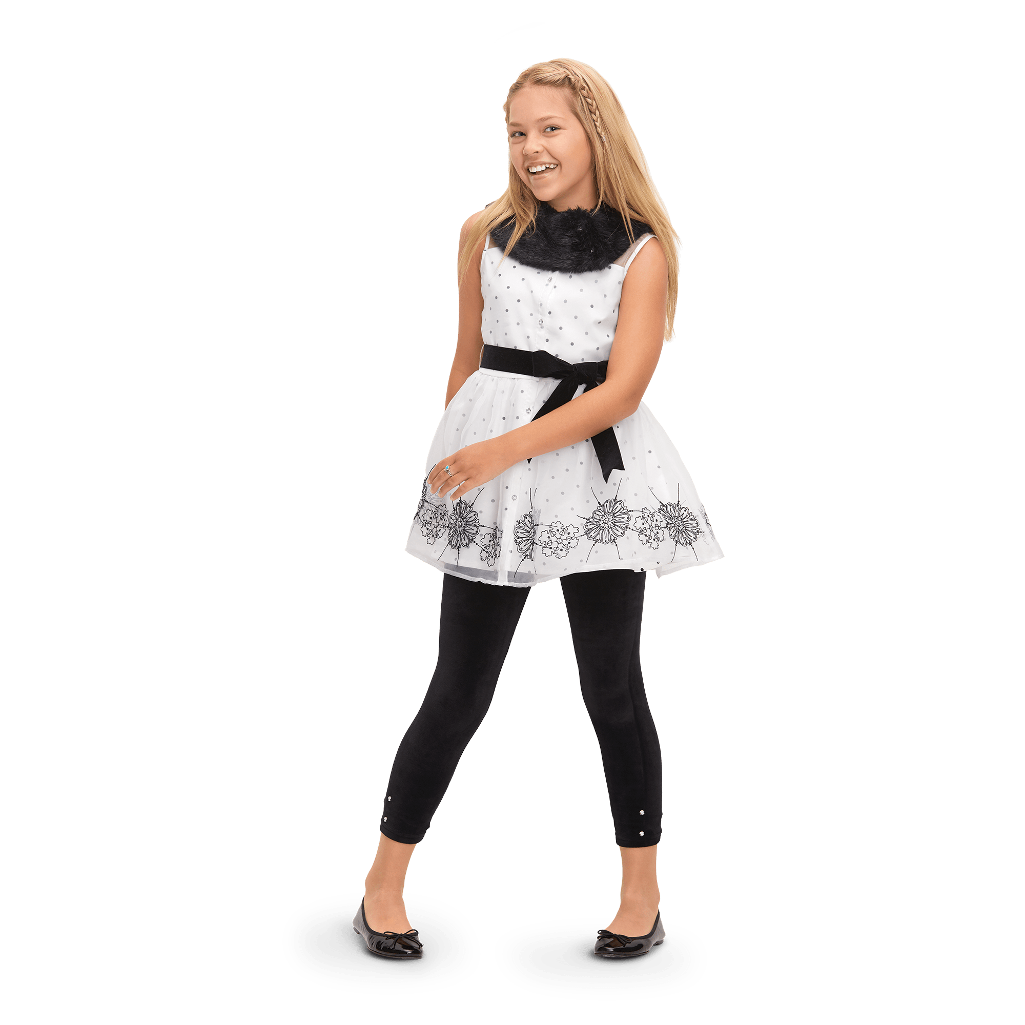 Let It Snow Tunic for Girls - Image 7