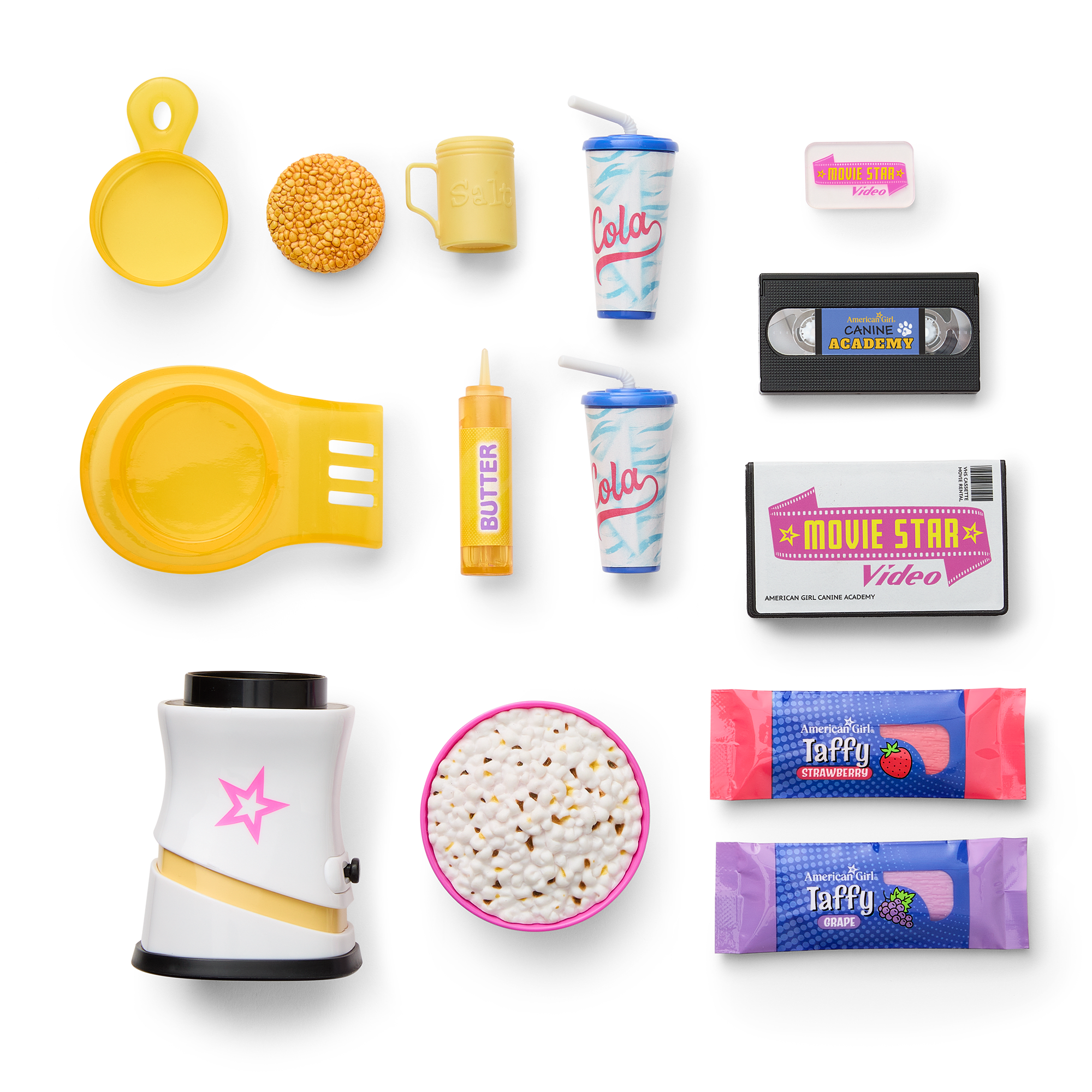 Isabel & Nicki's Movie Night Set for 18-inch Dolls (Historical Characters) - Image 2