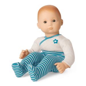Bitty Baby  Doll #6 with red hair in Soft Blue