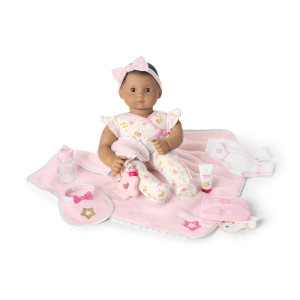 Bitty Baby  Doll #5 with brown hair Care & Play Set