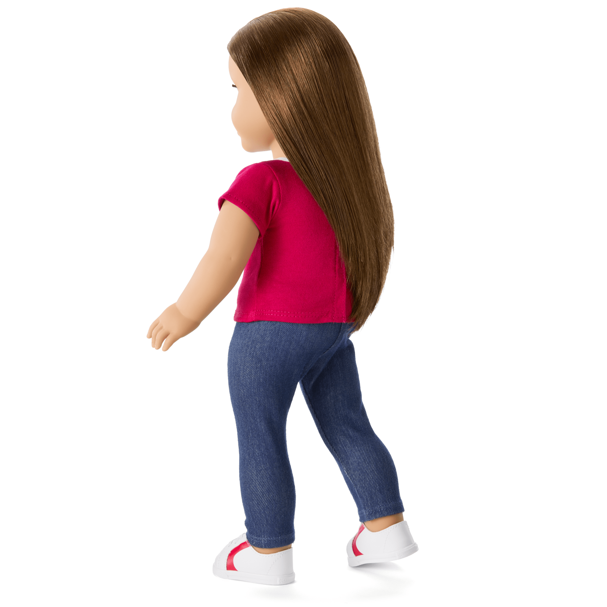 Matching?AG Grin Pins Ringer Tee Set for Girls & 18-inch Dolls - Image 4