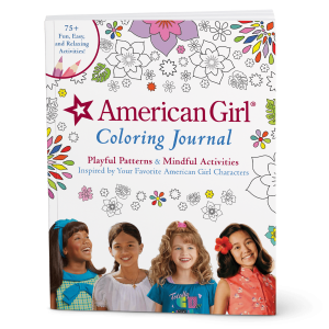 American Girl  Coloring Journal