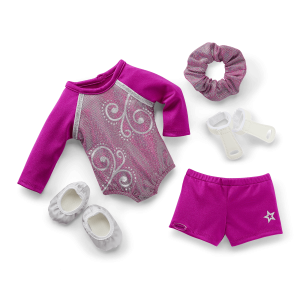 Somersault Sparkle Gymnastics Outfit for 18-inch Dolls