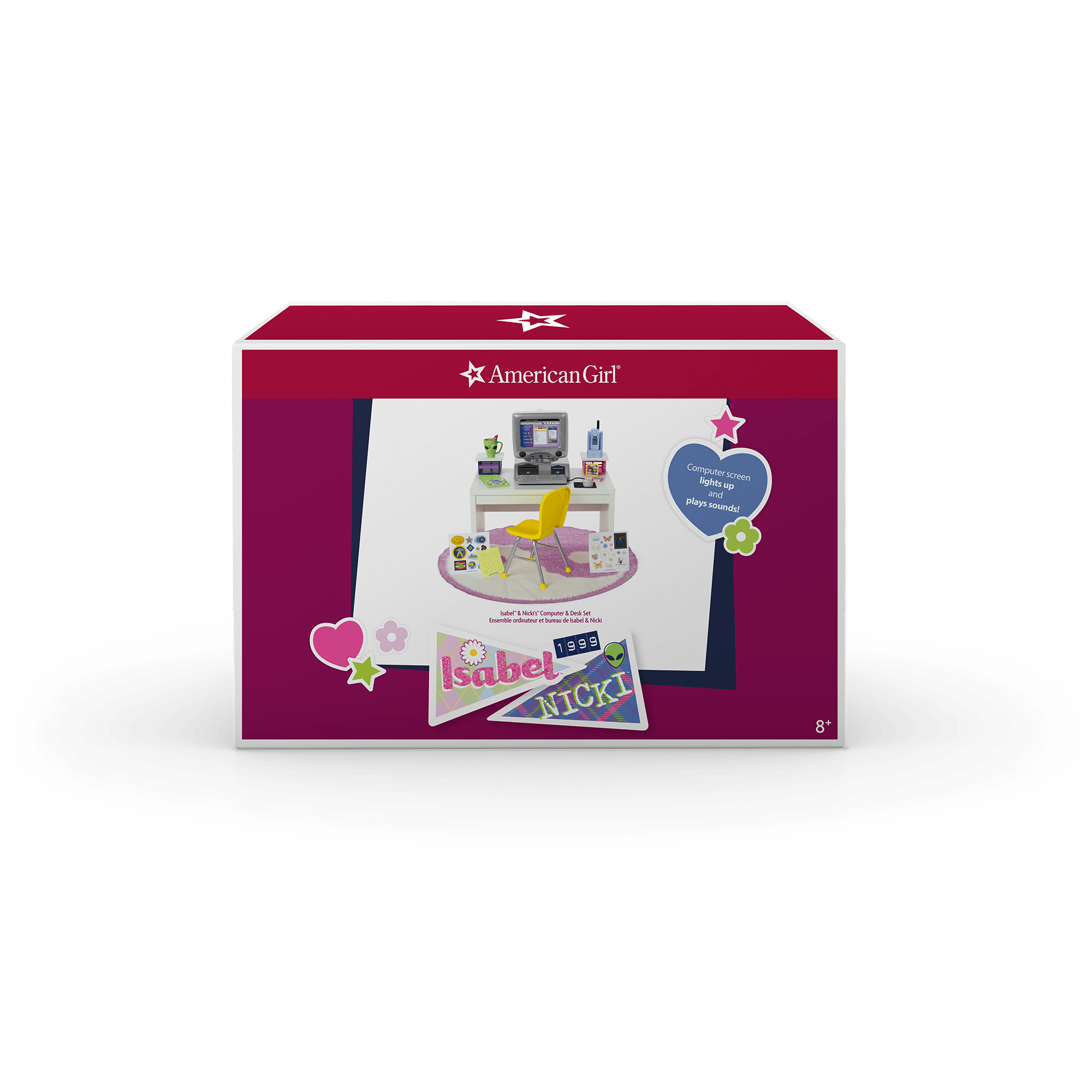Isabel & Nicki's Computer & Desk Set for 18-inch Dolls (Historical Characters) - Image 6