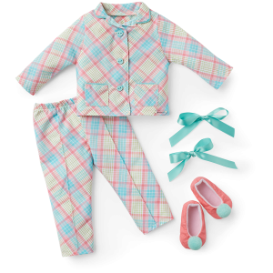 Melody's Plaid Pajamas for 18-inch Dolls (Historical Characters)