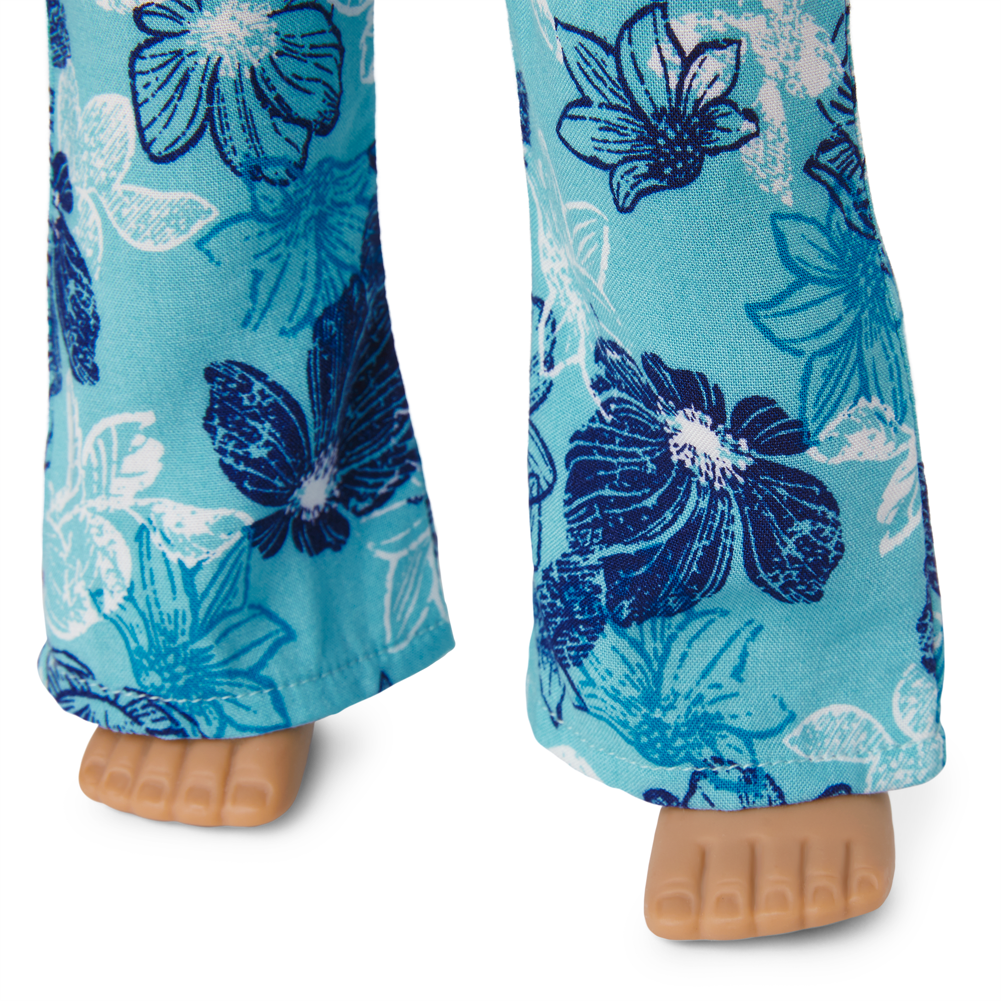 Nanea's Floral Pajamas for 18-inch Dolls (Historical Characters) - Image 6