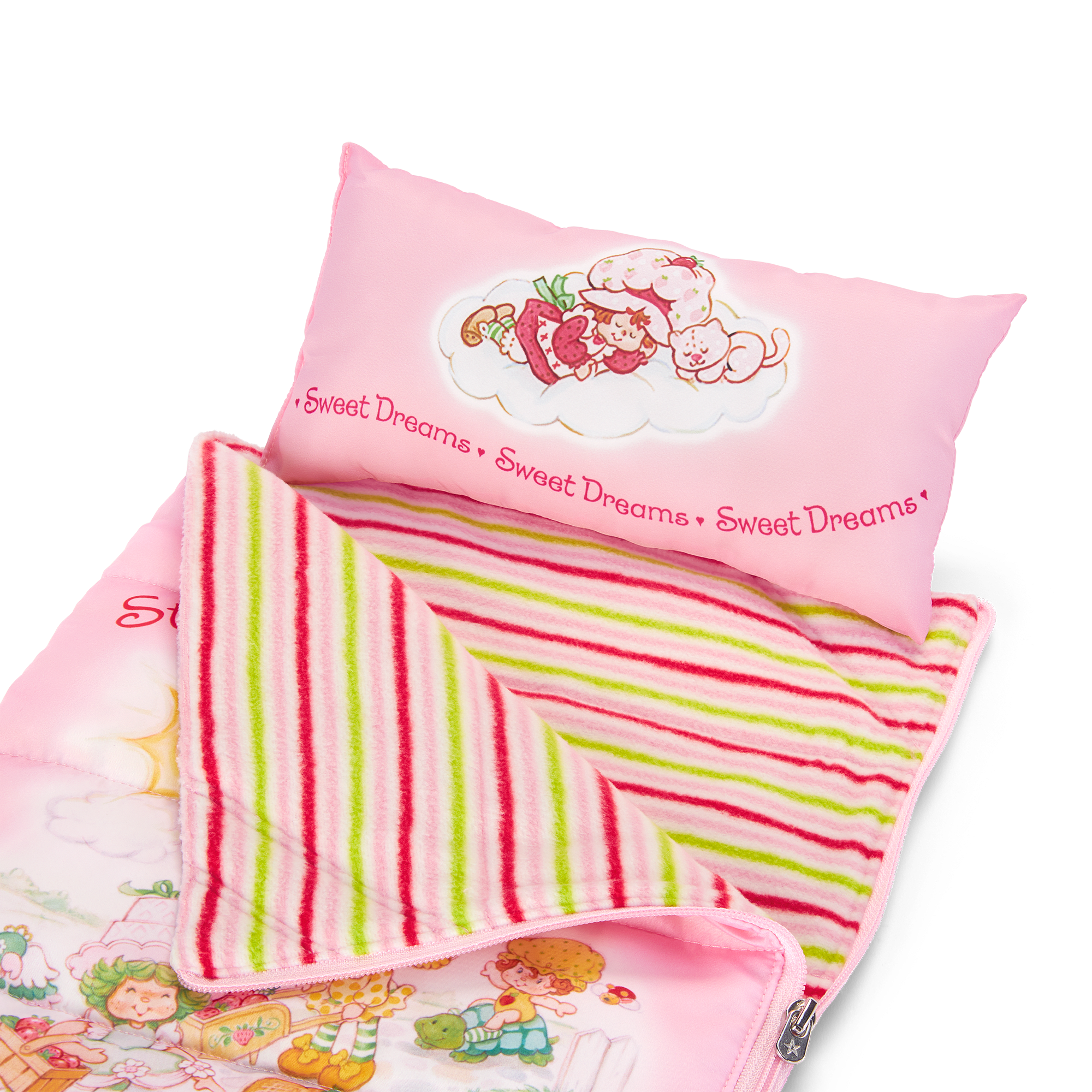 Courtney's Strawberry Shortcake Sleeping Bag Set for 18-inch Dolls (Historical Characters) - Image 3