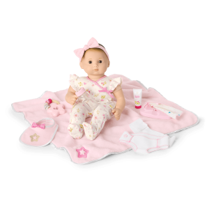 Bitty Baby  Doll #2 with brown hair Care & Play Set