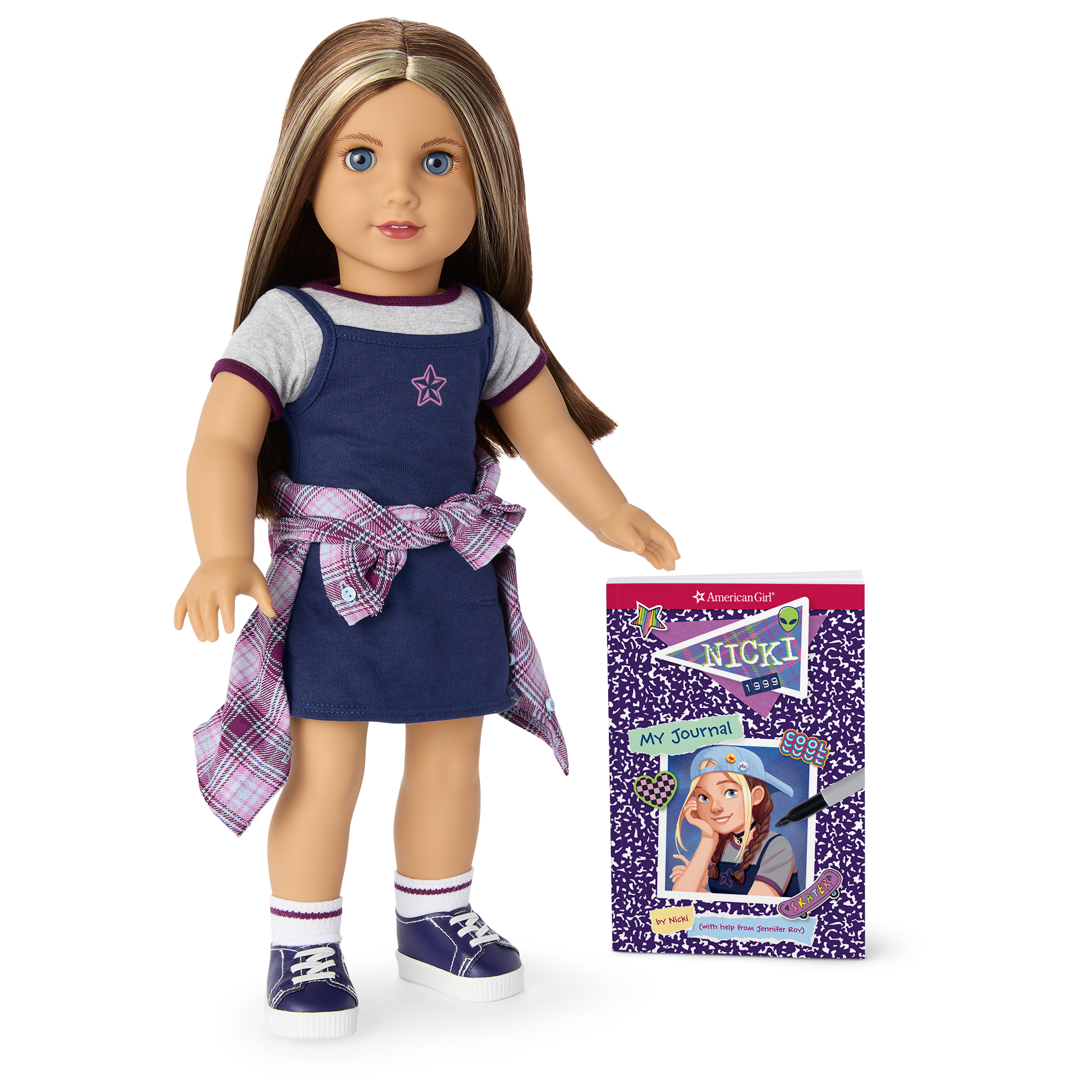 Nicki 18-inch Doll. Journal. Accessories & Doll Carrier (Historical Characters) - Image 2
