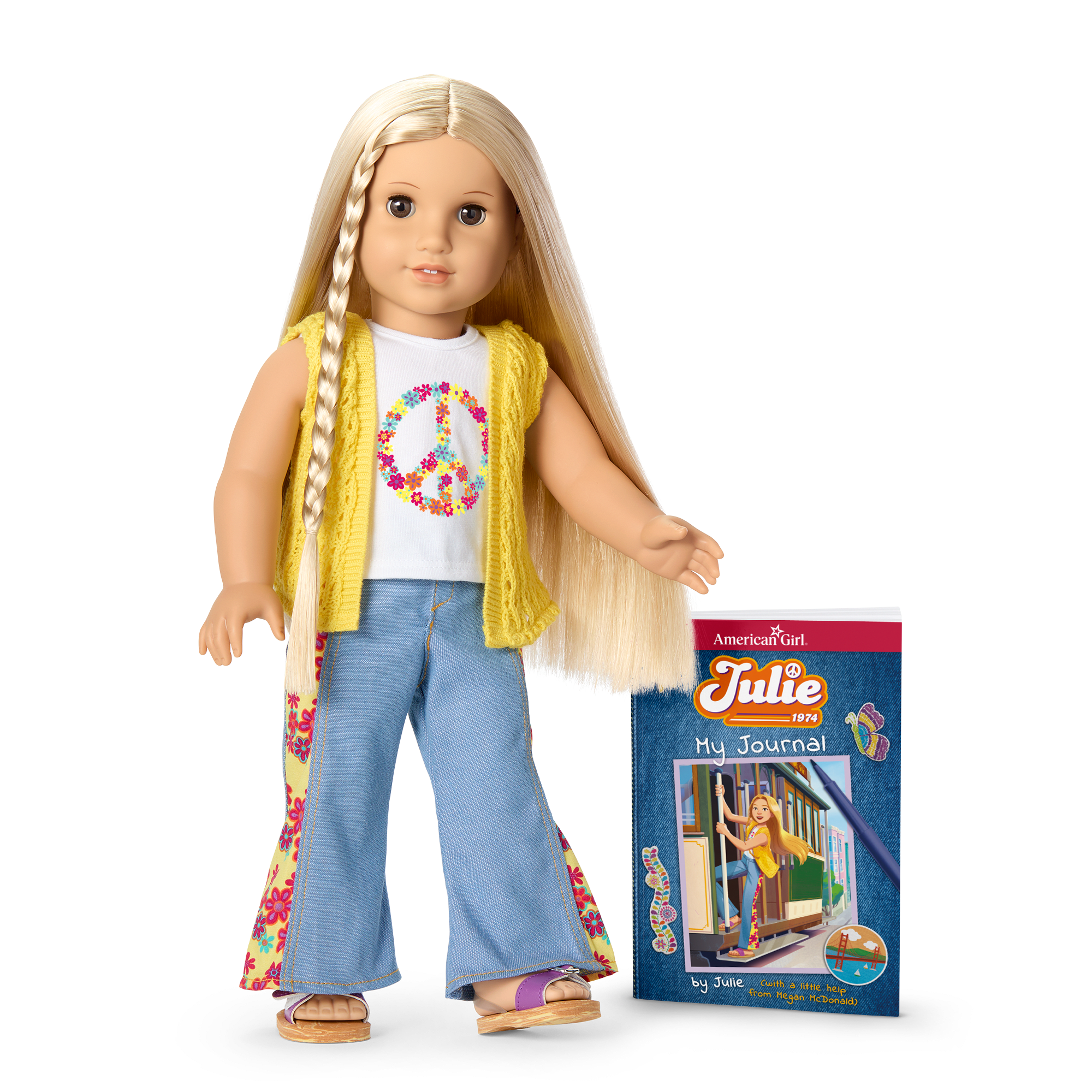 Julie 18-inch Doll. Journal. Accessories & Doll Carrier (Historical Characters) - Image 2
