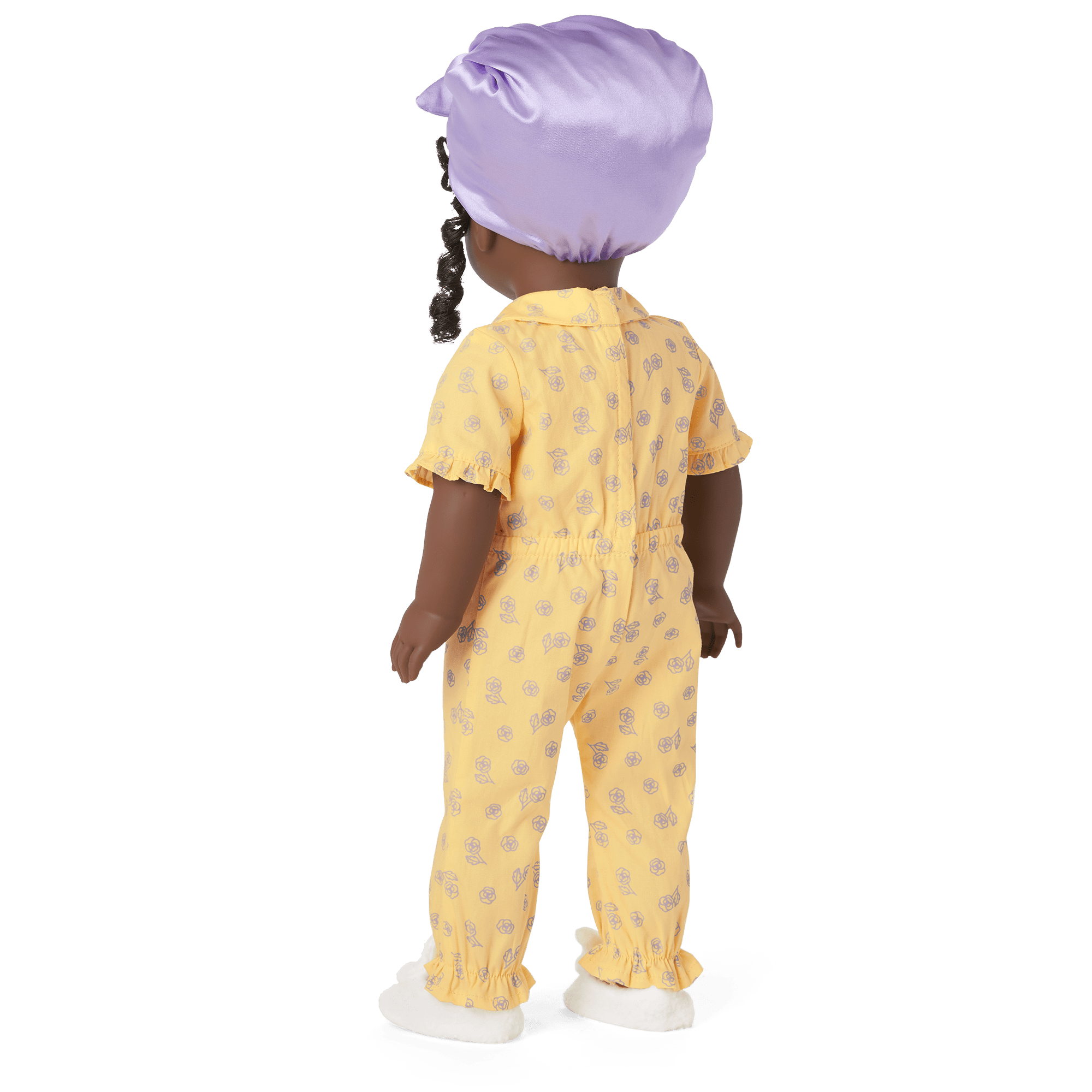Claudie's Yellow Bloom Pajamas for 18-inch Dolls (Historical Characters) - Image 3