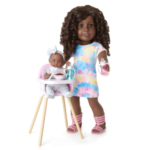 Little Bitty Baby  Layette & High Chair Set for 7.75-inch Dolls