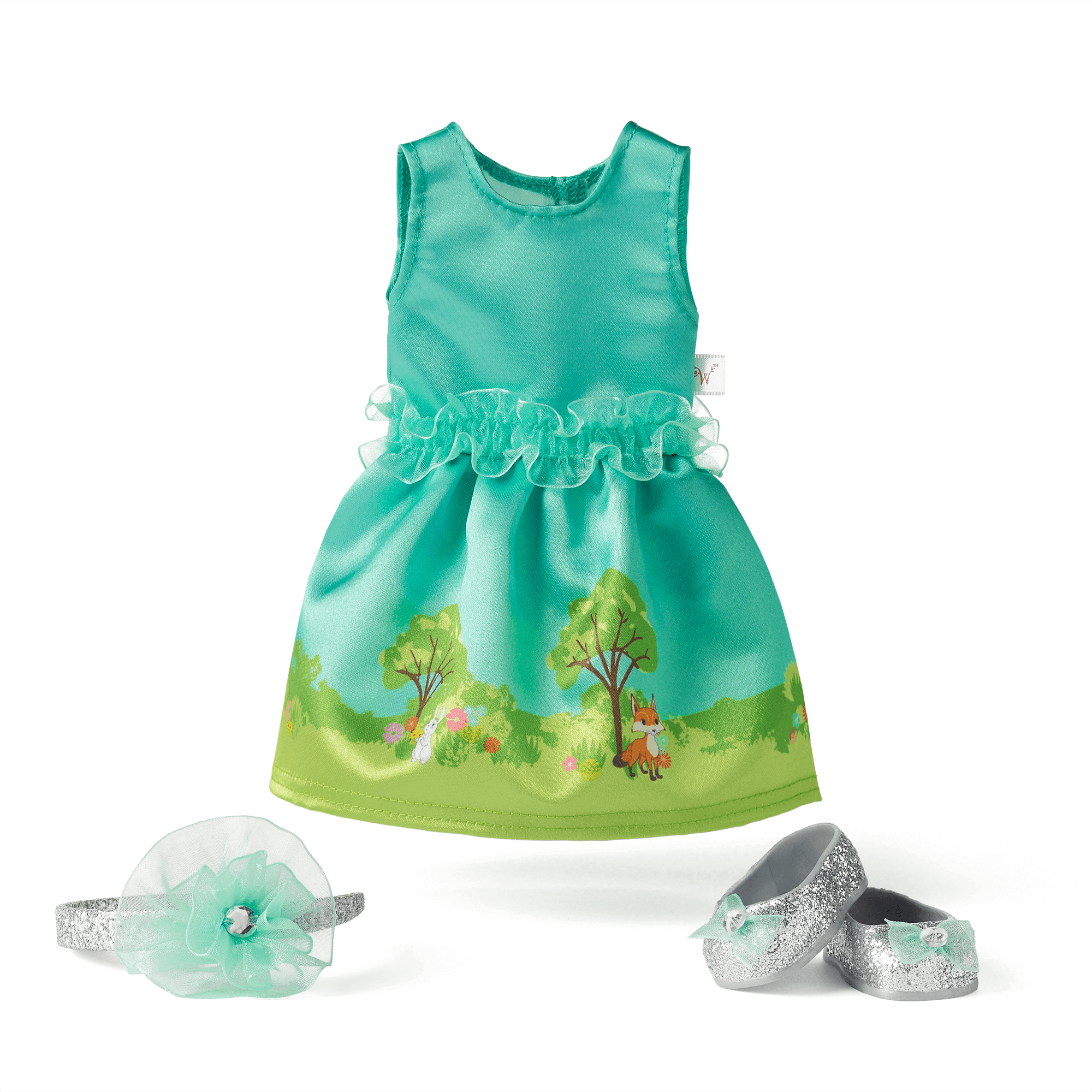 Garden Adventure Outfit for WellieWishers Dolls