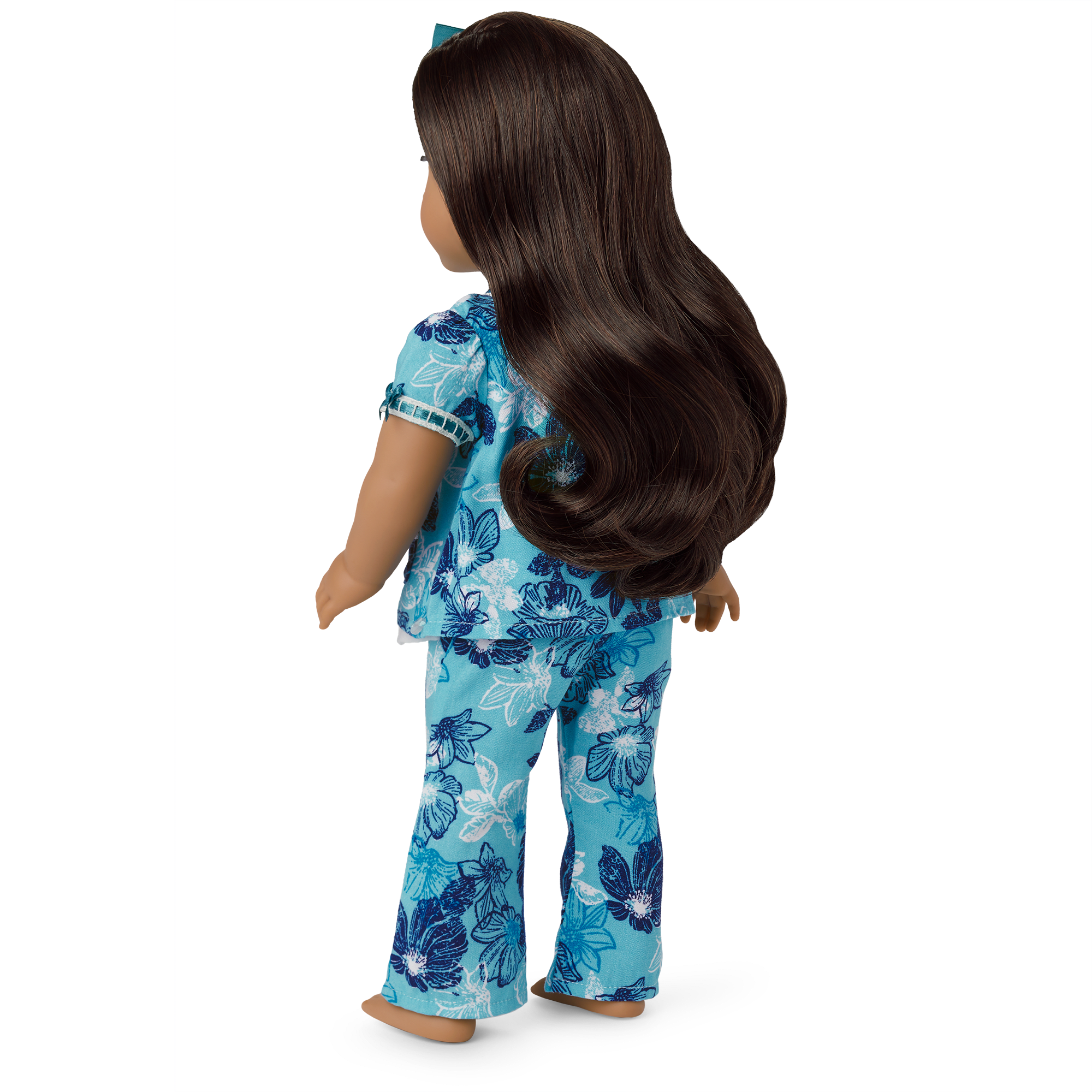 Nanea's Floral Pajamas for 18-inch Dolls (Historical Characters) - Image 3