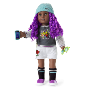 Truly Me Doll #91 in Girly Graffiti + Chic & Stylish Accessories