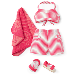 Nanea's  Two-Piece Swimsuit for 18-inch Dolls (Historical Characters)