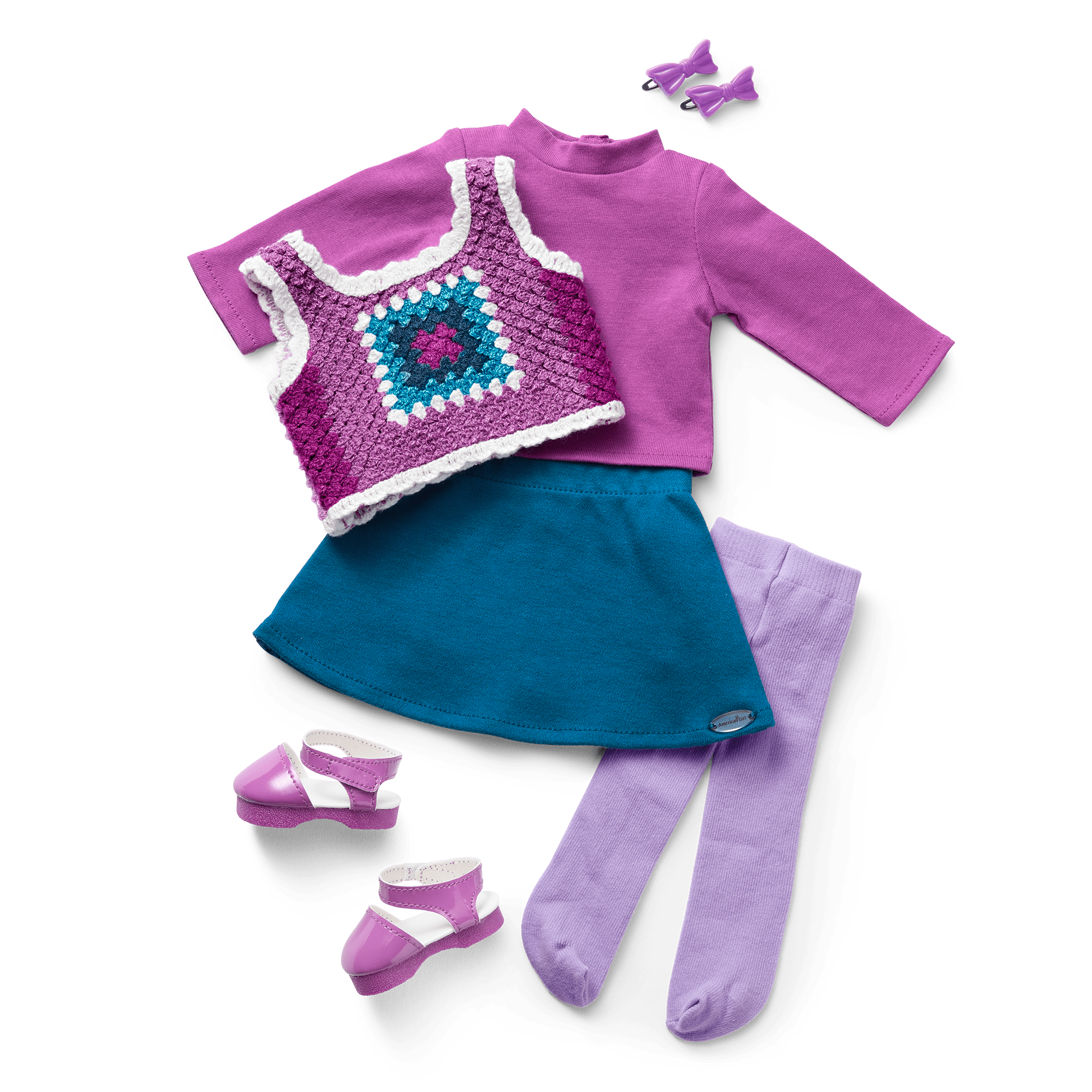 Julie's School Outfit for 18-inch Dolls (Historical Characters)