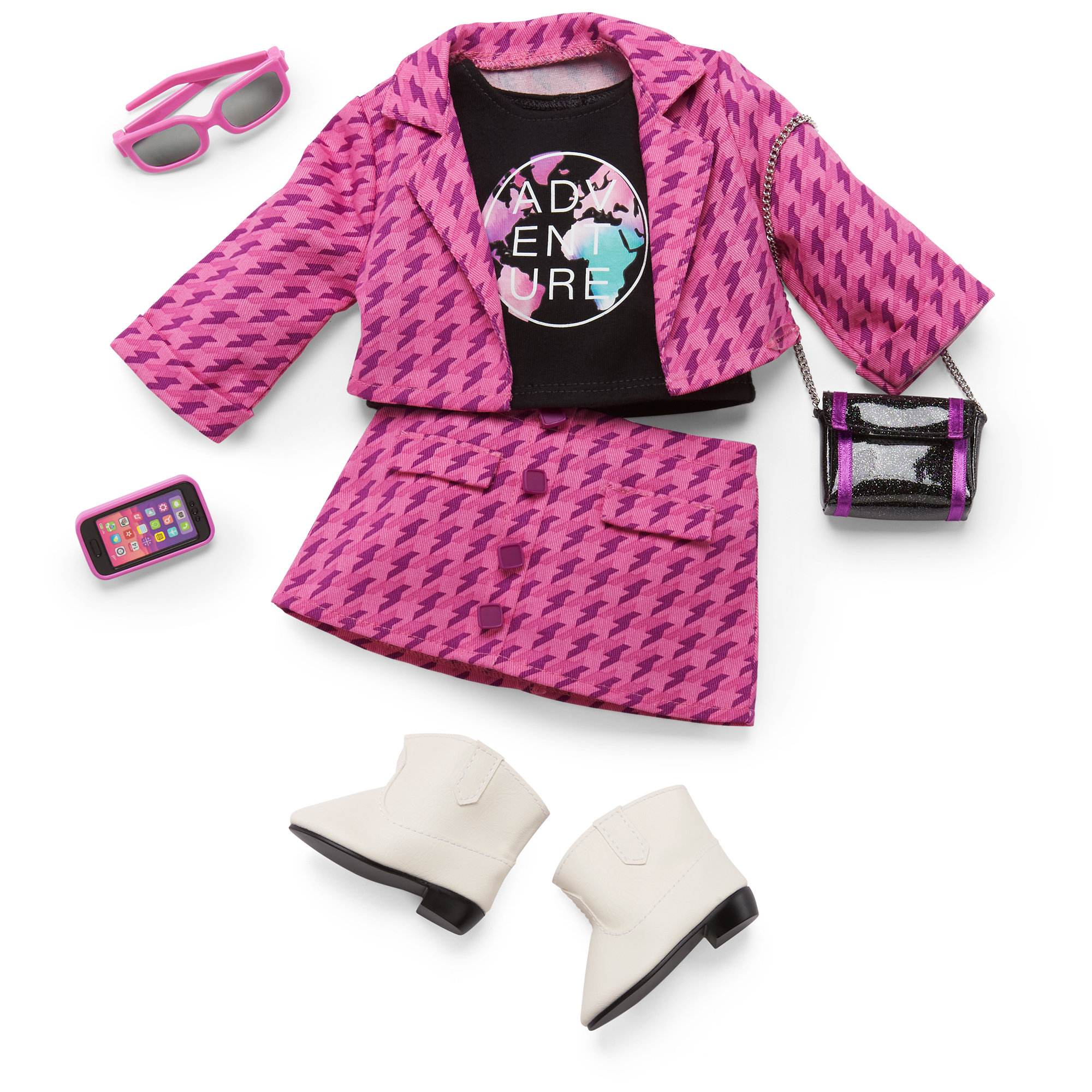 Fun in the City Travel Outfit for 18-inch Dolls