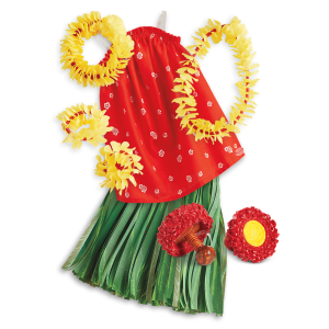 Nanea's  Hula Outfit for 18-inch Dolls (Historical Characters)