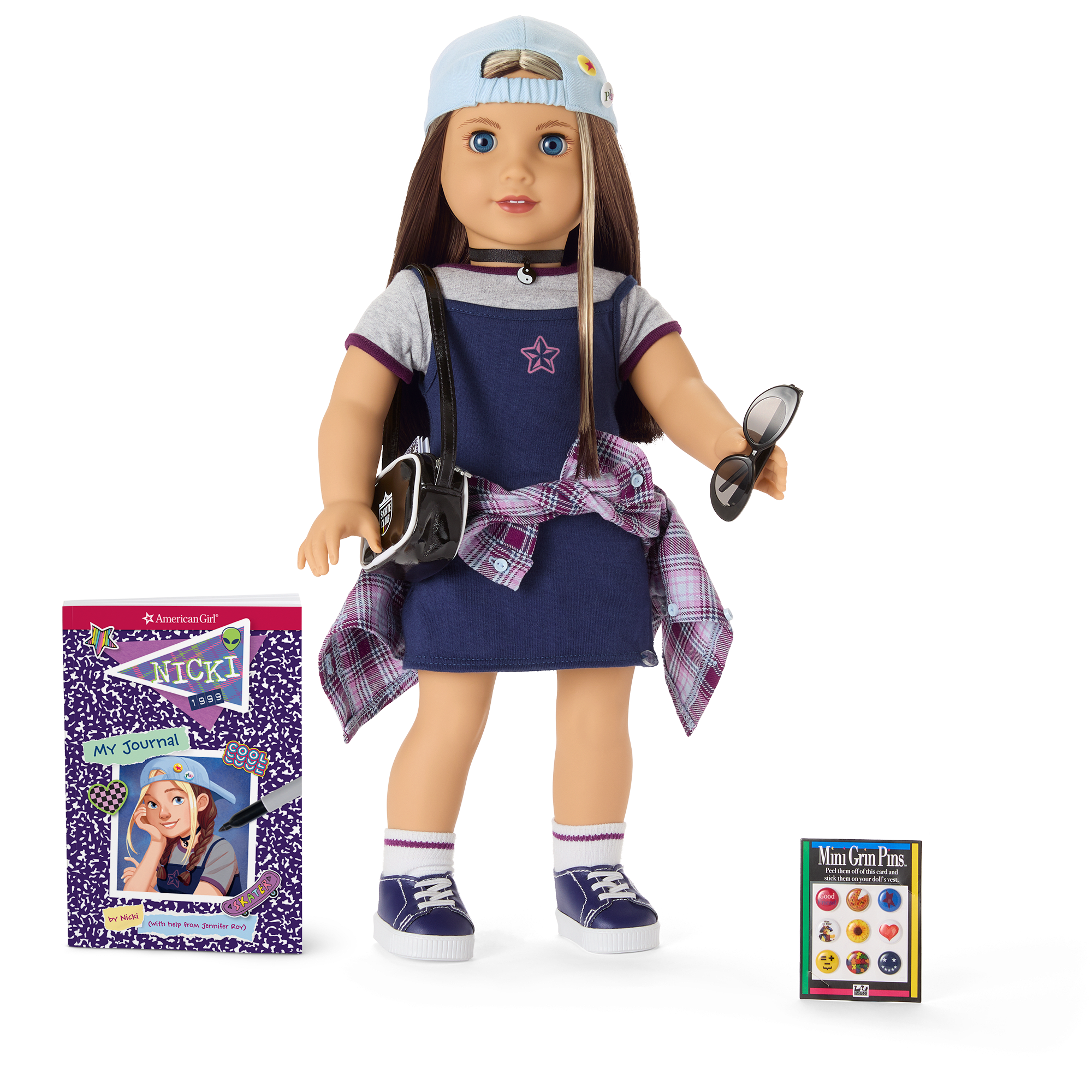 Nicki Hoffman Doll. Journal & Accessories (Historical Characters)
