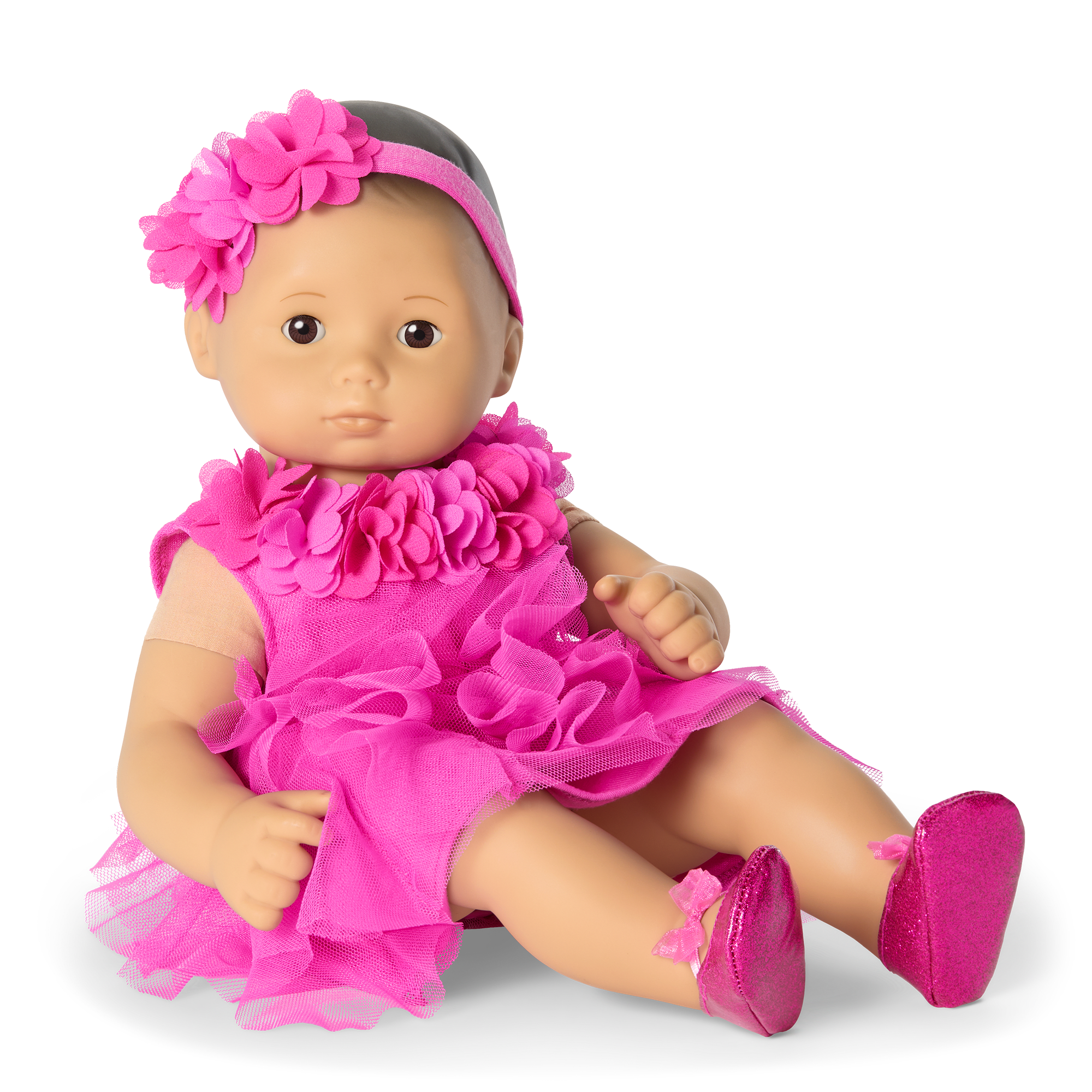 Party-Pink Birthday Outfit for Bitty Baby Dolls - Image 2