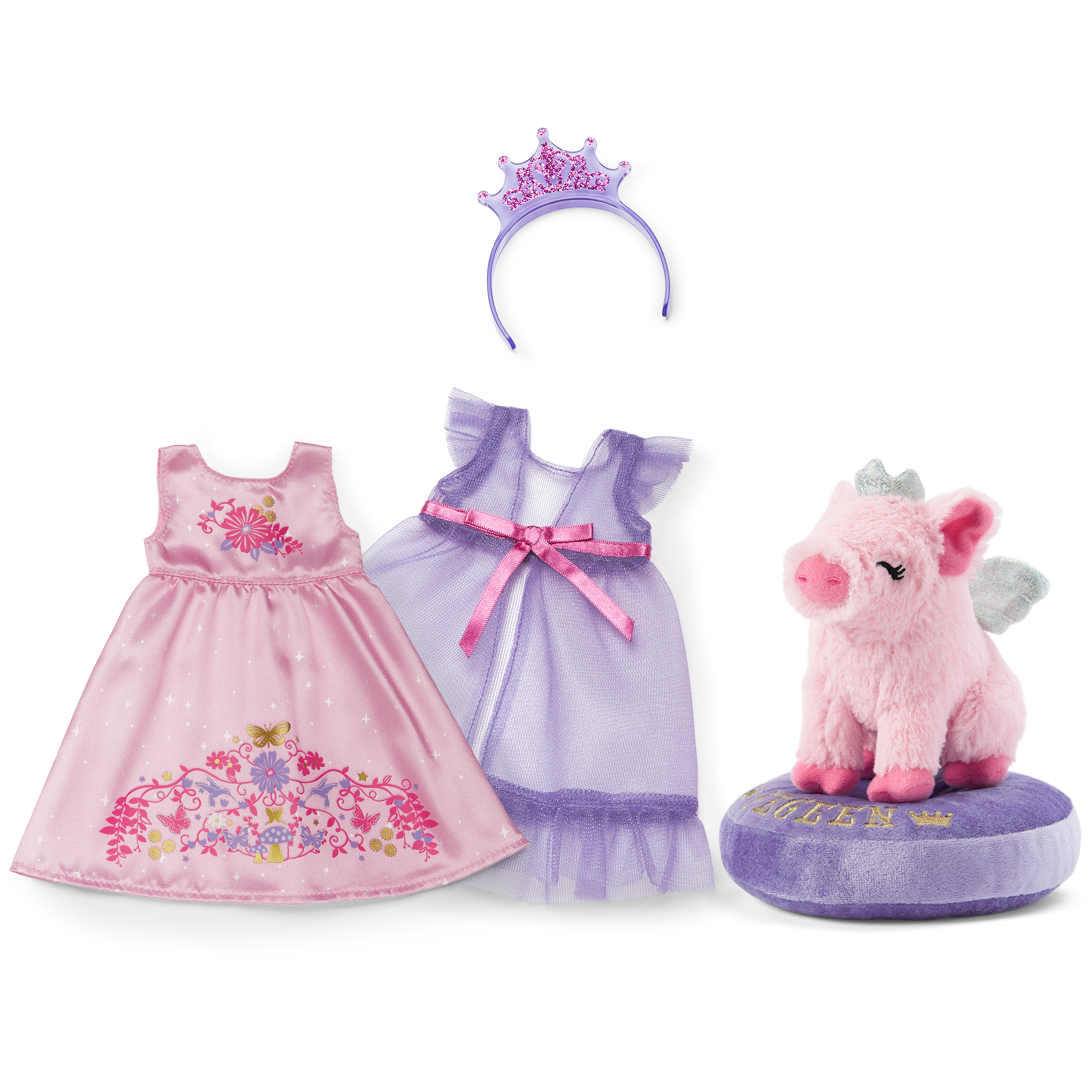 Royal Ruffles Nightie & Pegeen Bundle (WellieWishers )