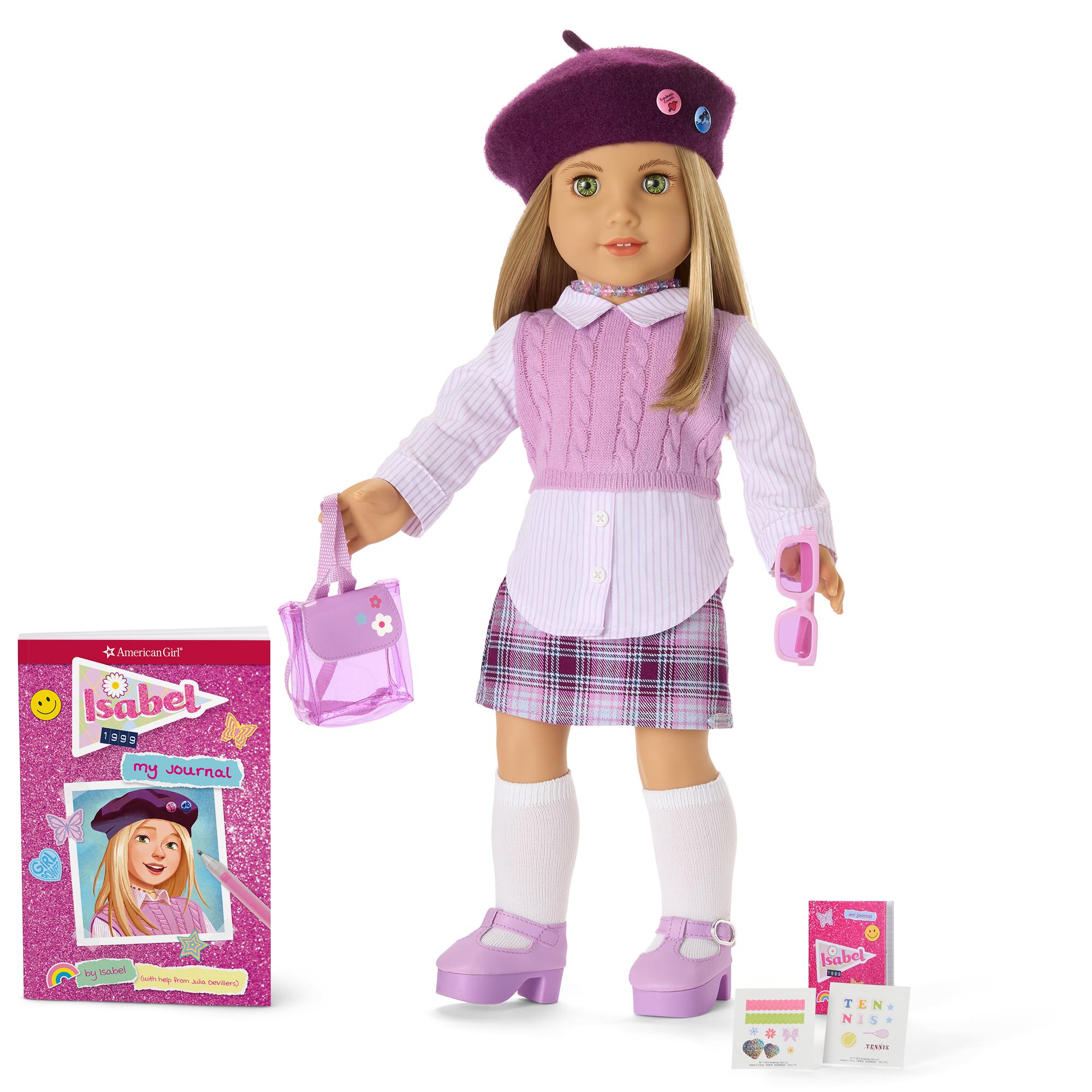 Isabel Hoffman Doll. Journal & Accessories (Historical Characters)