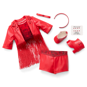 July Remarkable Ruby Outfit for 18-inch Dolls