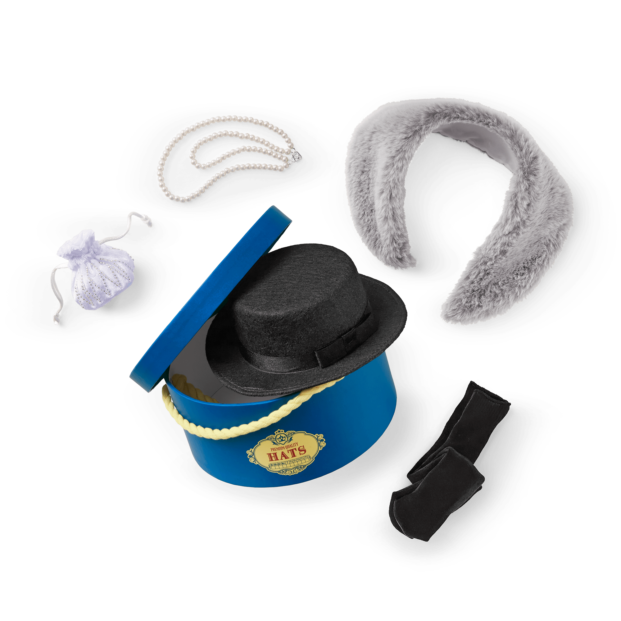 Claudie's Dress-Up Accessory Set for 18-inch Dolls (Historical Characters)