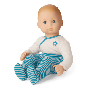 Bitty Baby  Doll #3 with blonde hair in Soft Blue