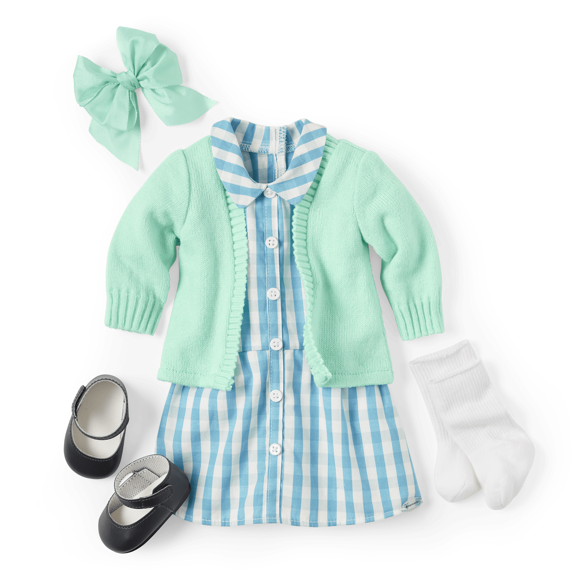 Claudie 18-inch Doll & Book (Historical Characters) - Image 2